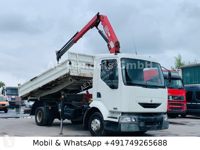 شاحنة Renault 220 dCI DayCab BB Meiller...