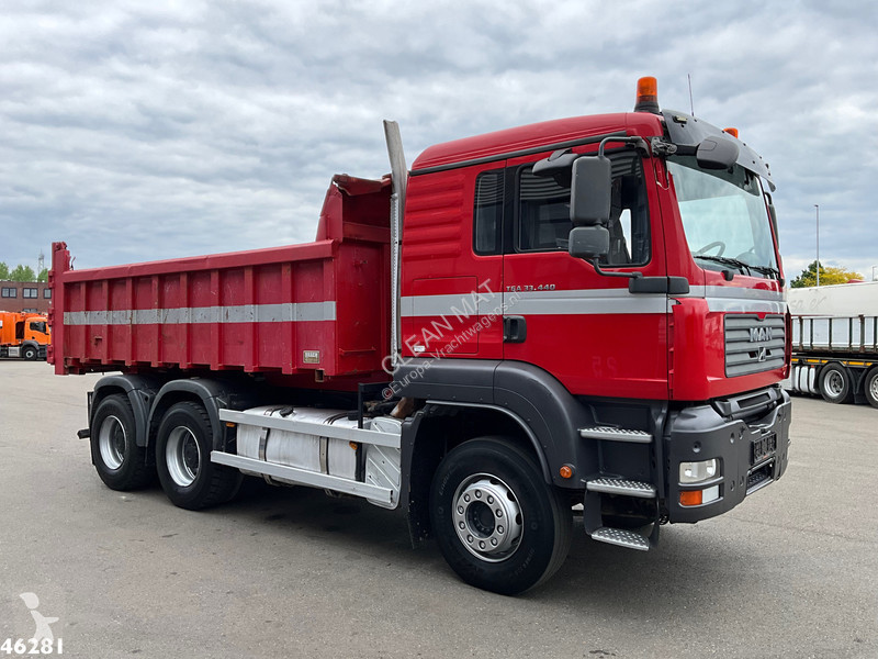 شاحنة MAN 33.440 6x4 Manual Full steel Kipper...