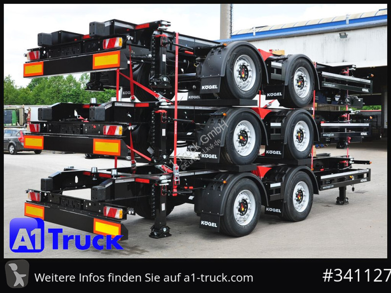 مقطورة Kögel ZW 18  BDF, Midi Tandem, Neu sofort