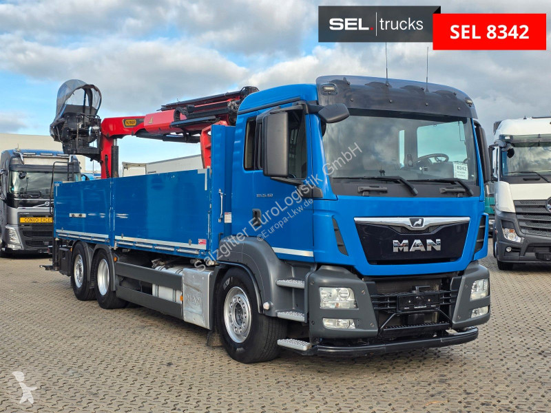 شاحنة MAN 26.460 6x2-4 LL / Palfinger / Lenkachse