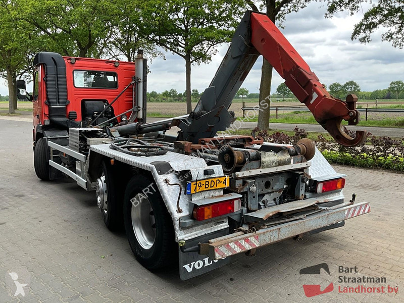 Lastbil Volvo 380 6X2 met Palfinger 15t...