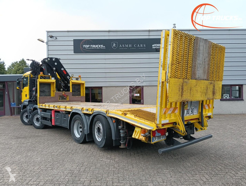 Nosič strojů MAN 35.500 8x2 - Hiab 37.7TM...
