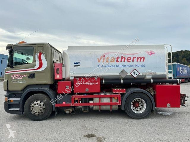 شاحنة Scania ADR 14000L BENZIN D HEIZ TANKWAGEN...