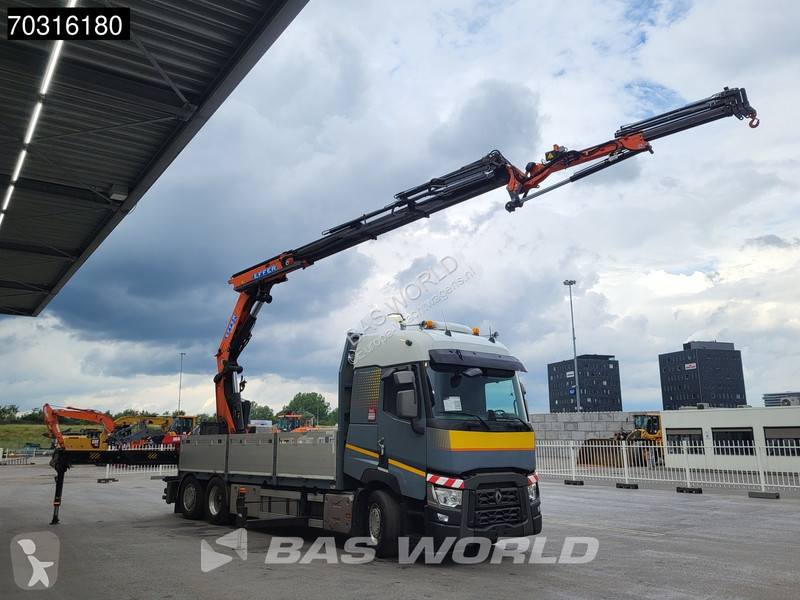 شاحنة Renault T 460 6X2 EFFER 395/5S + JIB 4S...