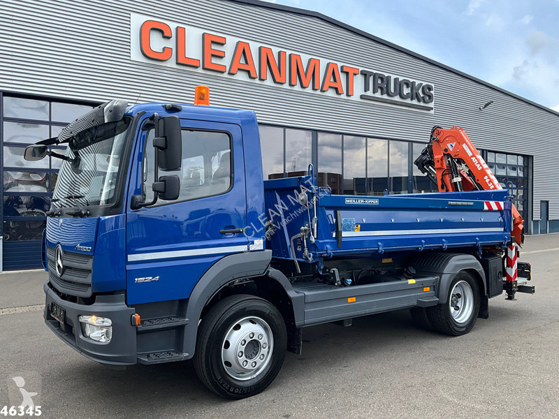 شاحنة Mercedes 1524 Euro 6 Atlas 10 Tonmeter...
