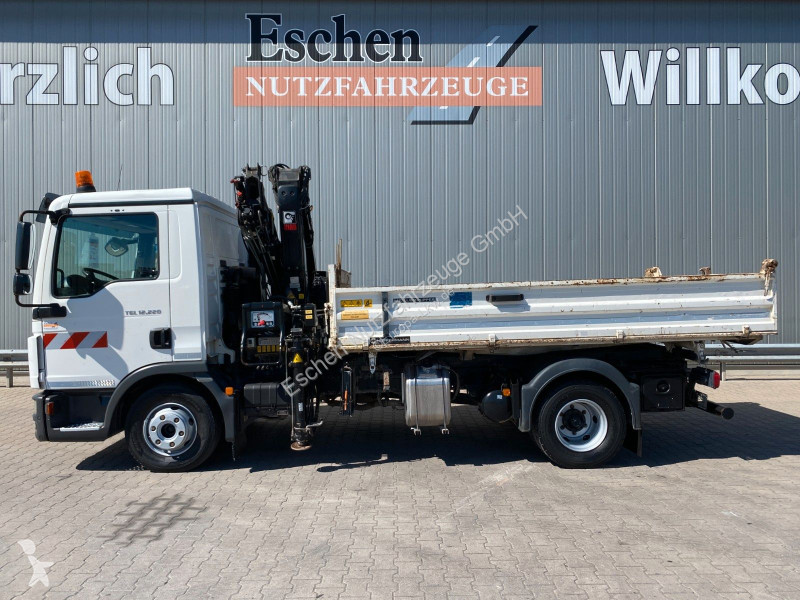 شاحنة MAN 12.220 I TOP*HIAB 077*FUNK*MEILLER...