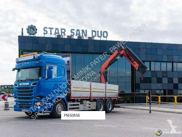 شاحنة Scania R730 6X4 PALFINGER PK 33002 EH Crane