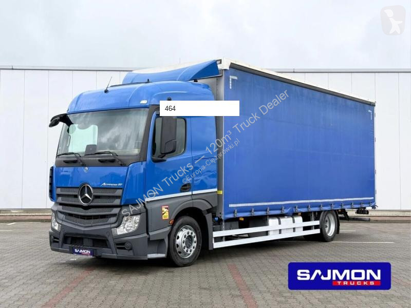 شاحنة Mercedes ACTROS F / PRZESTRZENNY 60M3 /...