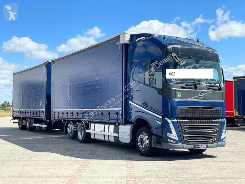 شاحنة مقطورة Volvo FH 460 / ZESTAW TANDEM 120M3...