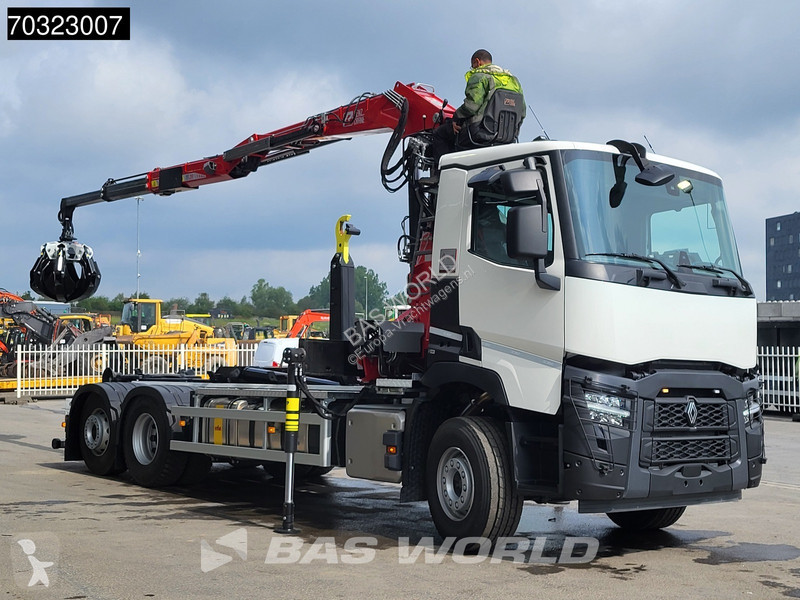 شاحنة Renault C 480 C 6X2 NEW! Penz Crane...