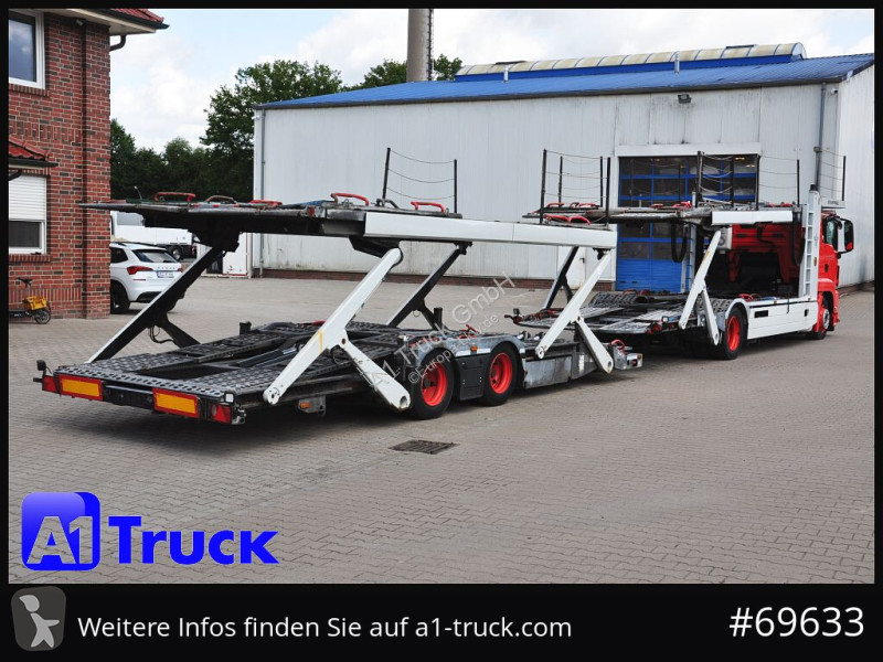 شاحنة MAN 18.400 TGX, Autotransporter Kässbohrer,
