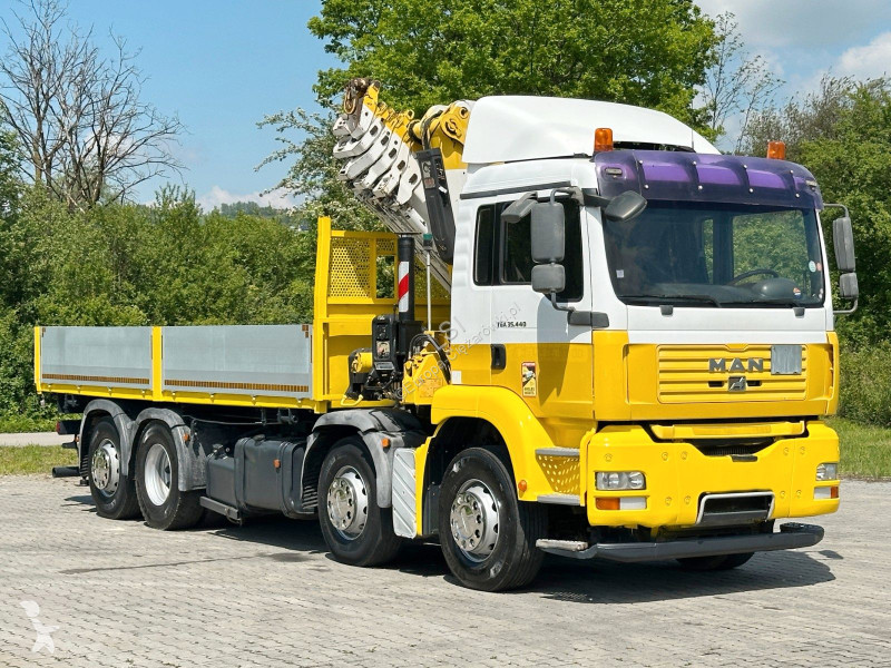 Камион MAN 35.440 * HIAB 422 EP-5 HIPRO + FUNK...