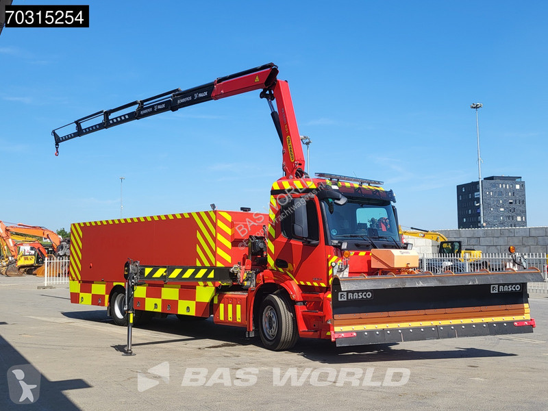 شاحنة Mercedes 1827 4X2 Fire truck Watertank...