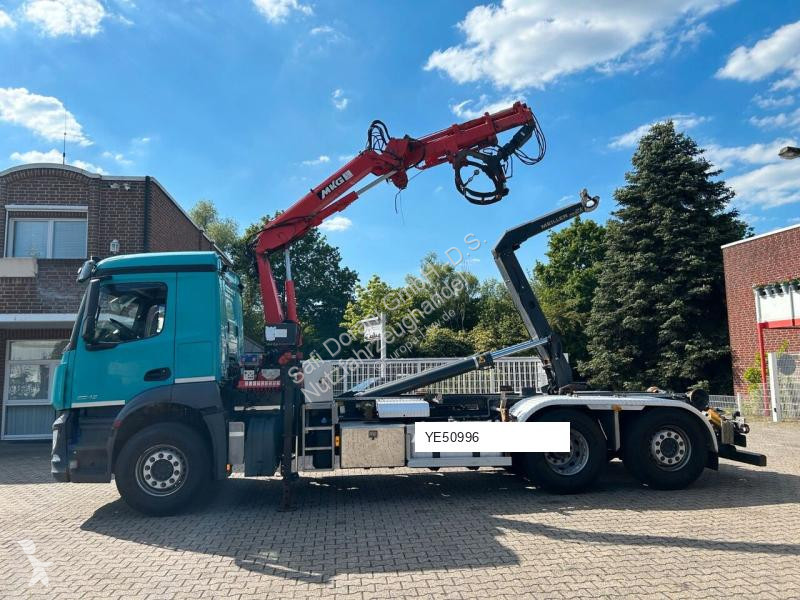 Camion Mercedes 2543 Meiller Abroller +MKG...