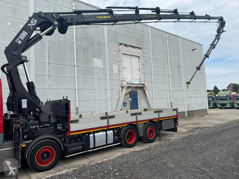 شاحنة DAF 85460 8X2 HIAB 477E-7 + JIB 75X +...