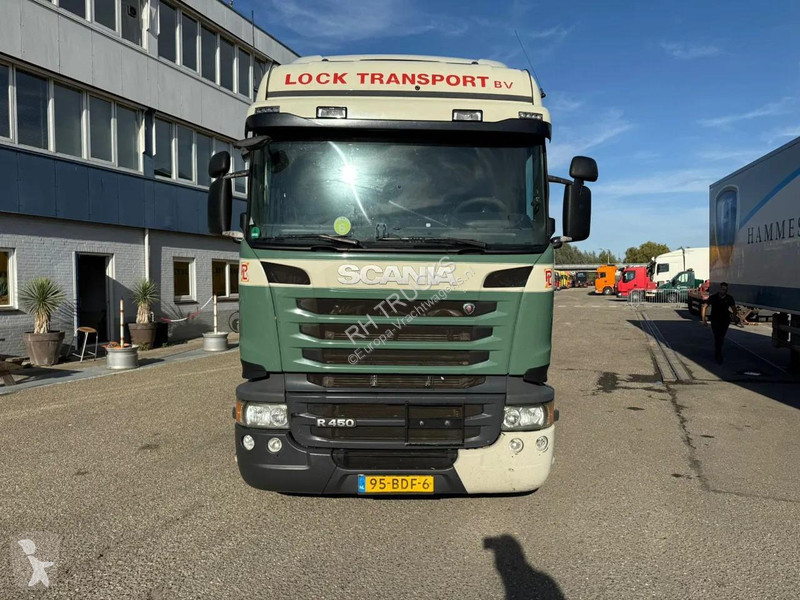 شاحنة Scania R450 6X2 + DRACO AANHANGER 2010...