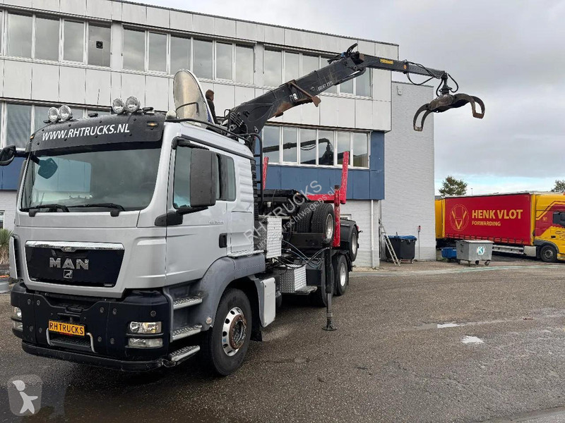 شاحنة MAN 33.480 6X4 + HIAB 251S.82 + TRAILER 2...