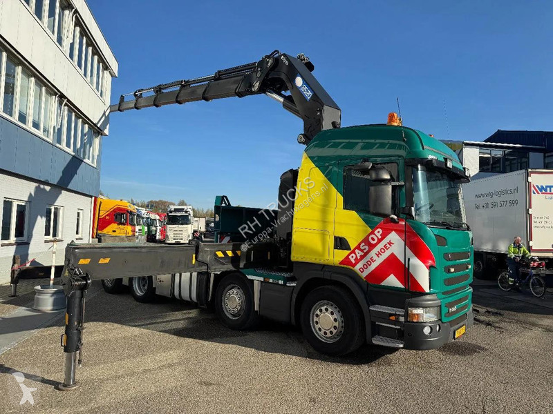 شاحنة Scania G440 8X2 EURO 6 HMF 8520 + REMOTE...