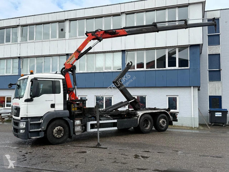 Camion MAN TGS 26400 6X2 + PALFINGER PK 14002...