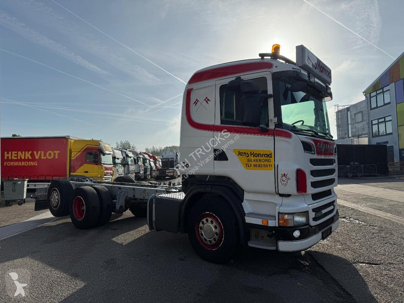 شاحنة Scania 500 V8 6X2 EUO 5 CHASSIS CABIN