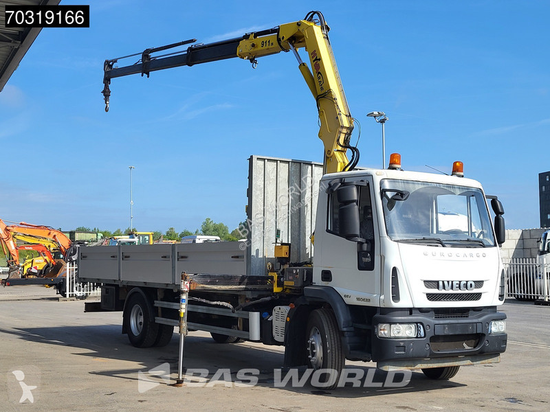 شاحنة Iveco 160E220 4X2 HYVA V911 3S Crane Kran...