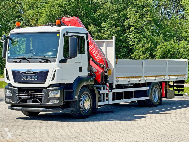 شاحنة MAN 18.360 * FASSI F135A.2.22 + FUNK...