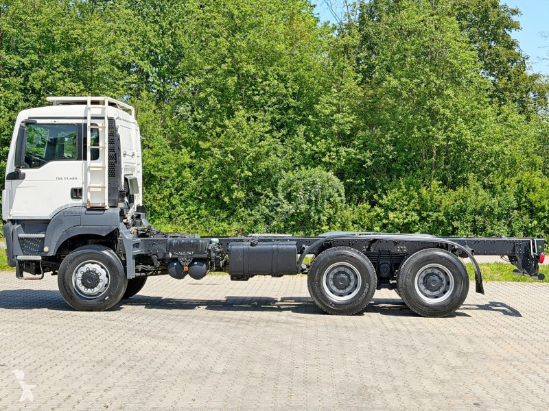 شاحنة MAN 33.480 Fahrgestell 6,70 m * 6x6  *TOP!
