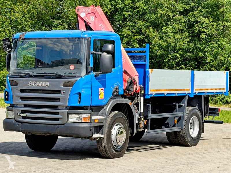 شاحنة Scania 400 * KIER 4,90m * FASSI F110A.23...