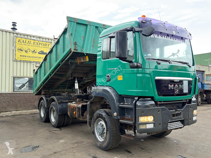 شاحنة MAN TGS Kipper 6x6 Full Steel Suspension...