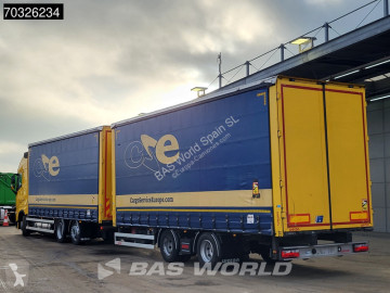 Камион Volvo FH 460 6X2 Curtainsider LNG Engine Sliding roof Lift Axle I-Park cool VEB+