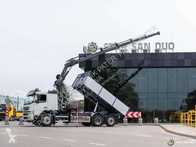شاحنة Volvo FM430 6x2 HIAB 166 E-5 HIPRO Crane...