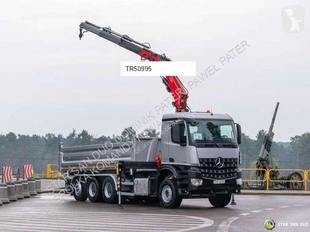 شاحنة Mercedes AROCS 3643 8x4 Fassi F235A.2.23...