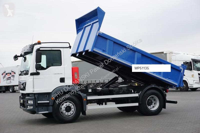شاحنة MAN / TGM / 19.250 / E 6 / ACC / WYWROTKA...