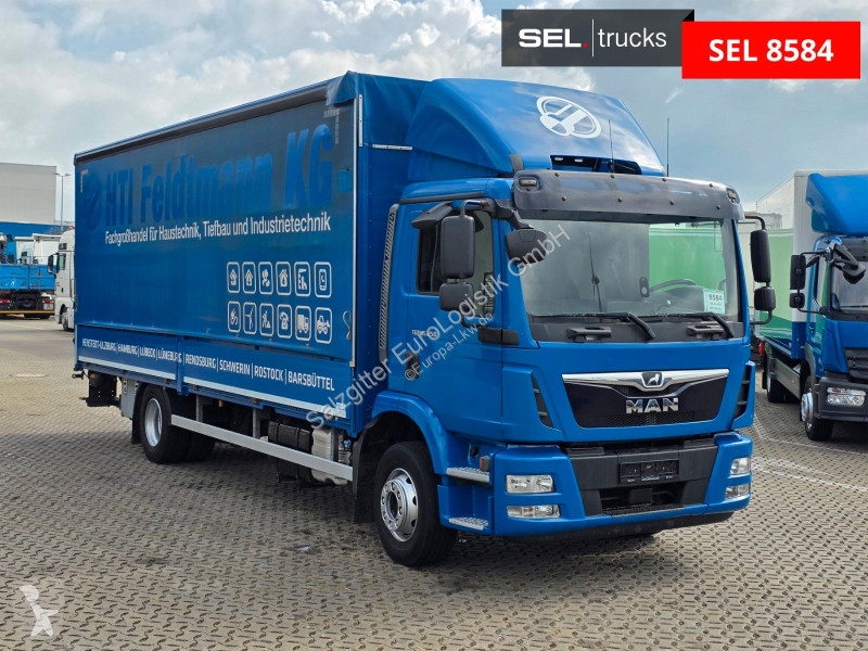 شاحنة MAN 15.250 4X2 BL / Ldbw / Aluklappen / Navi