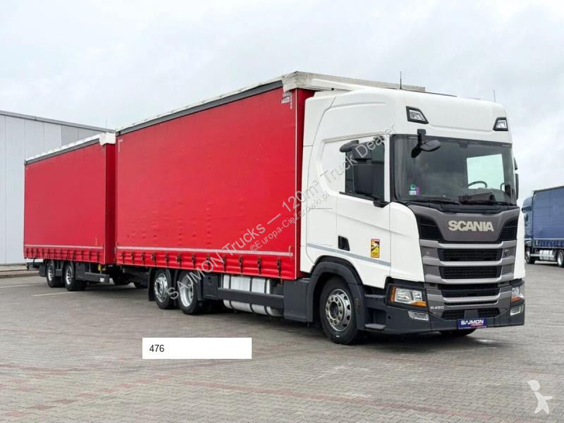 Хенгер Scania R450 / ZESTAW TANDEM 120 M3 /...