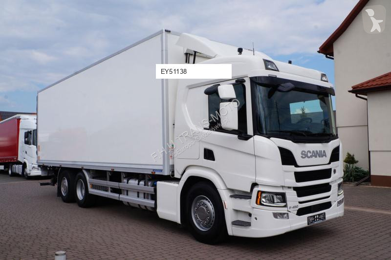 Камион Scania P 450 6x2 CHŁODNIA KONTENER 8.45...