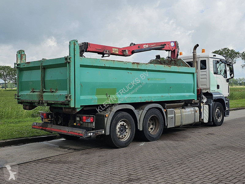 شاحنة MAN 26.400  6X4H-4 EEV HMF CRANE