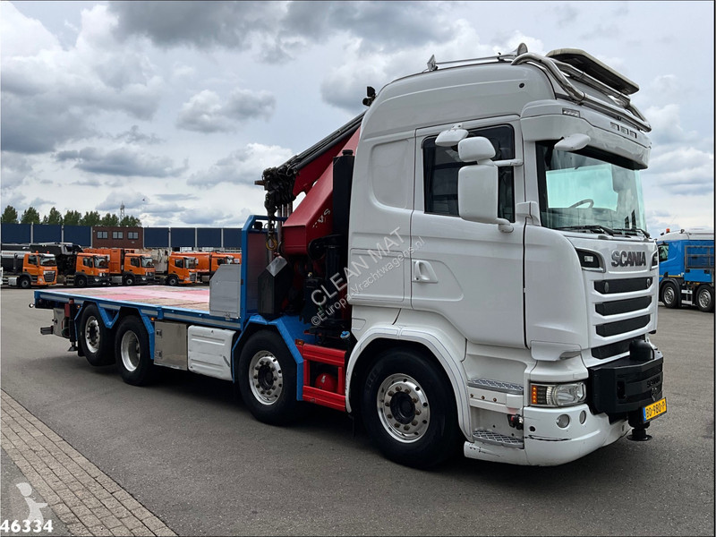 شاحنة Scania 580 8x2 V8 etarder Euro 6 HMF 50...