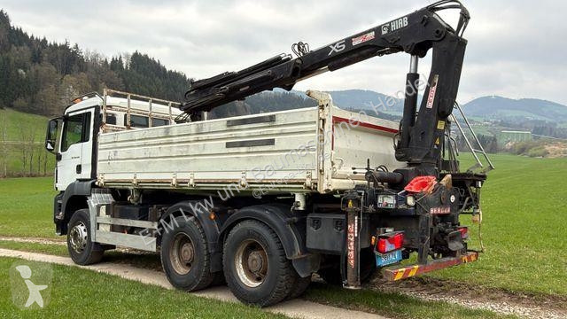 شاحنة MAN TGS 6X4 Blatt Blatt Hiab 144 Hochschtand