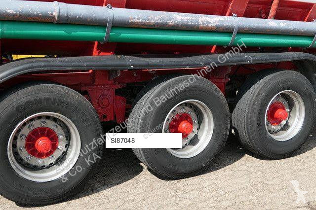 شاحنة  Alu, 39m³, 1 Kammer, Wassertank,Blatt
