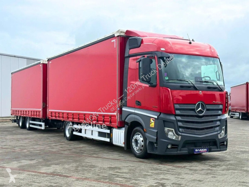 Camion Mercedes ACTROS L / ZESTAW TANDEM 120 M3...