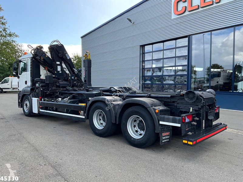 شاحنة MAN TGS 6x4 Hiab 12 Tonmeter laadkraan