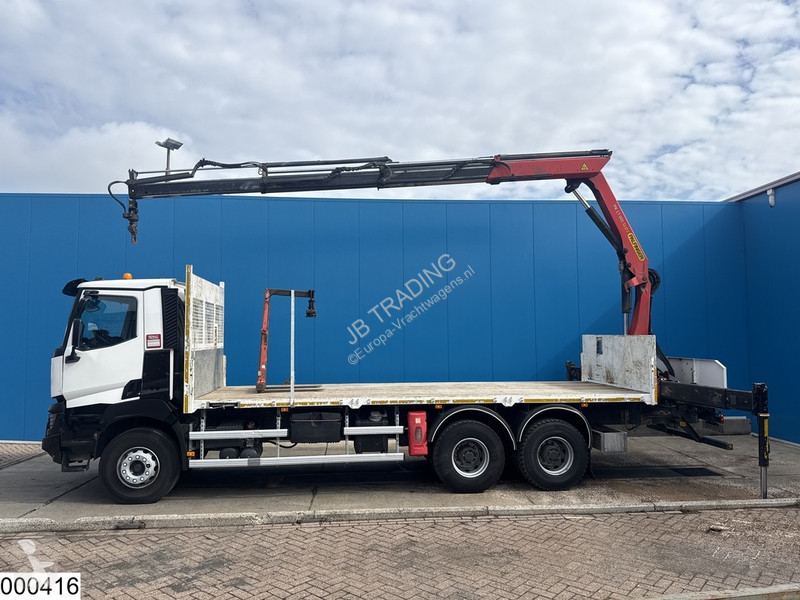 شاحنة Renault K 380 6x4, EURO 6, Palfinger, Remote