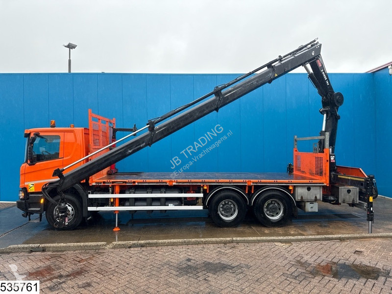 Camión Scania 6x4, EURO 6, CNG, Hiab, Remote