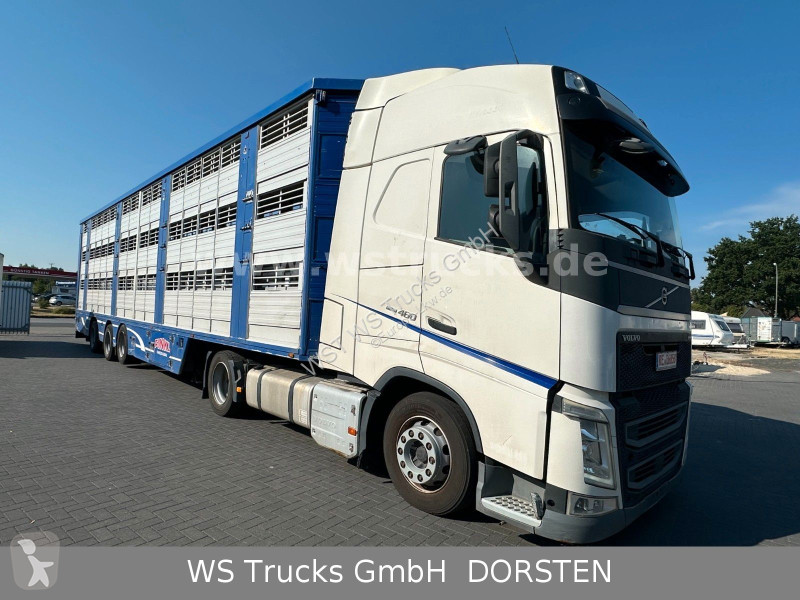شاحنة Volvo 460 Mega mit Finkl 3 Stock Hubdach