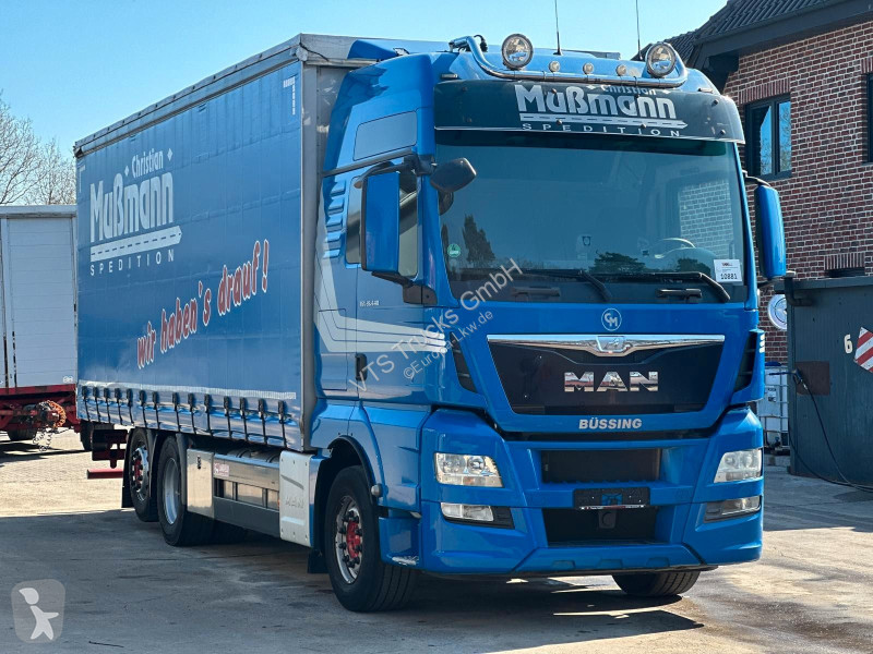 شاحنة MAN TGX 6x2 BL Plane & Retarder /EDSCHA