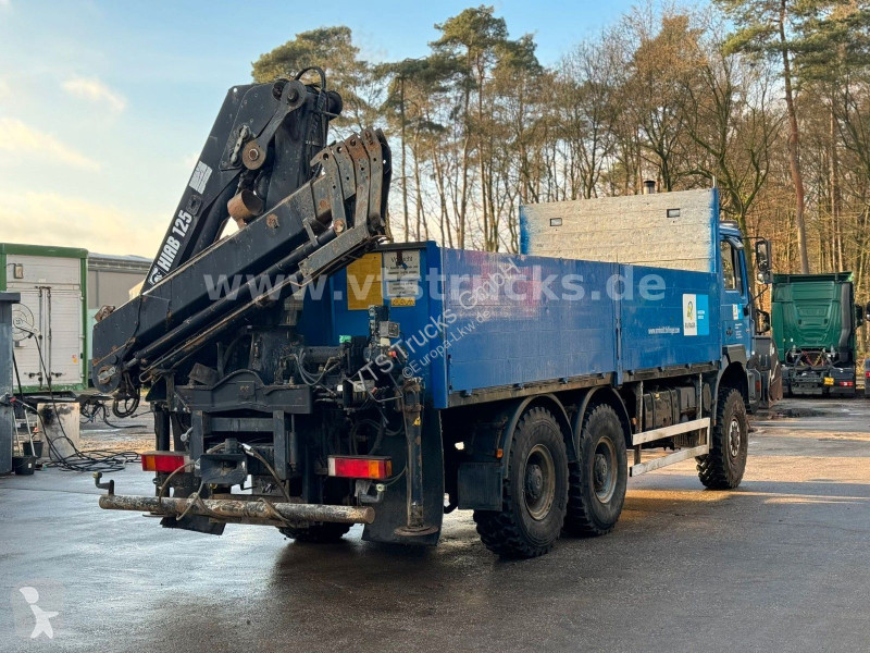 شاحنة MAN 6x6 Pritsche + HIAB-Ladekran