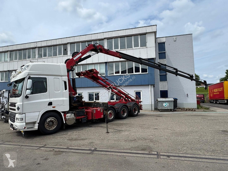 شاحنة DAF 85510 8X2 EURO 5 - HMF 2620-K5 +...