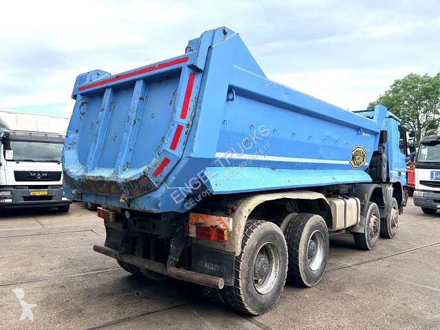 شاحنة Mercedes 4141 AK 8x8 MEILLER KIPPER...