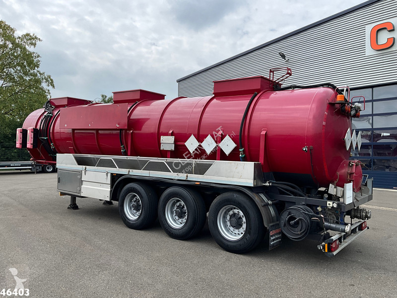 Oplegger Kroll 3-assige oplegger met Zuig/Spoel...